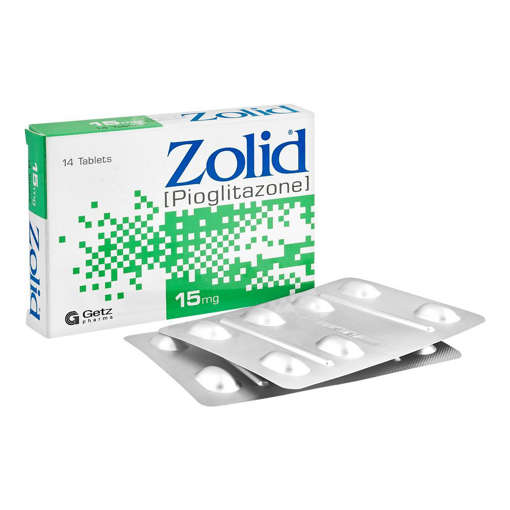 Picture of Zolid 15mg Tab 7x2s